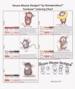 House mouse chart Irojiten